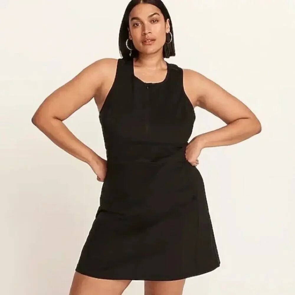 J. Crew Classic Black Active Mini Dress
